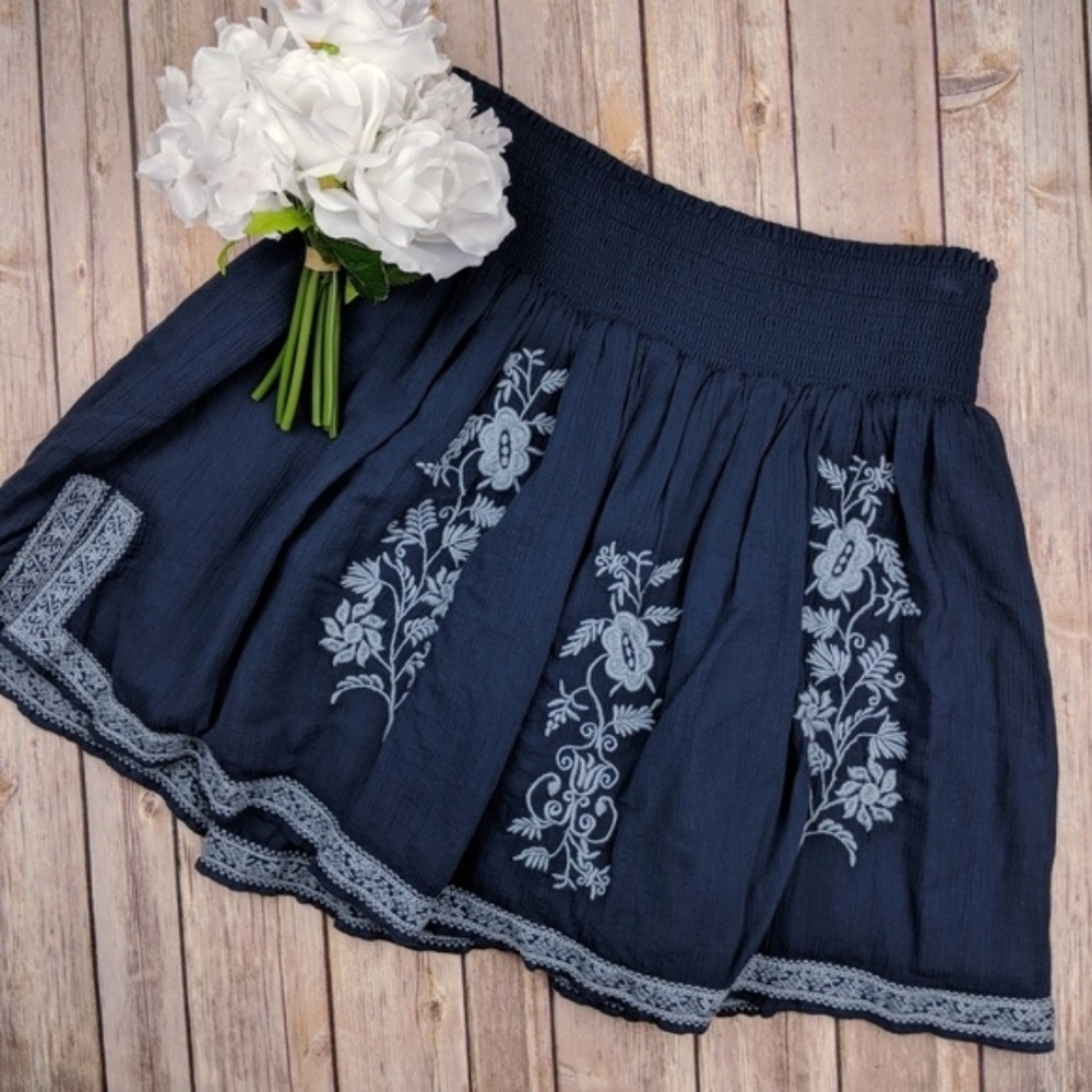 J. Crew women's peasant boho floral skirt